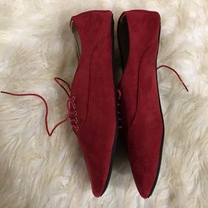 Wet Seal Shoes - Red flats Wet Seal Shoes - Red flats
